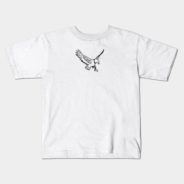 Eagle 2 Kids T-Shirt by ArtNimexion